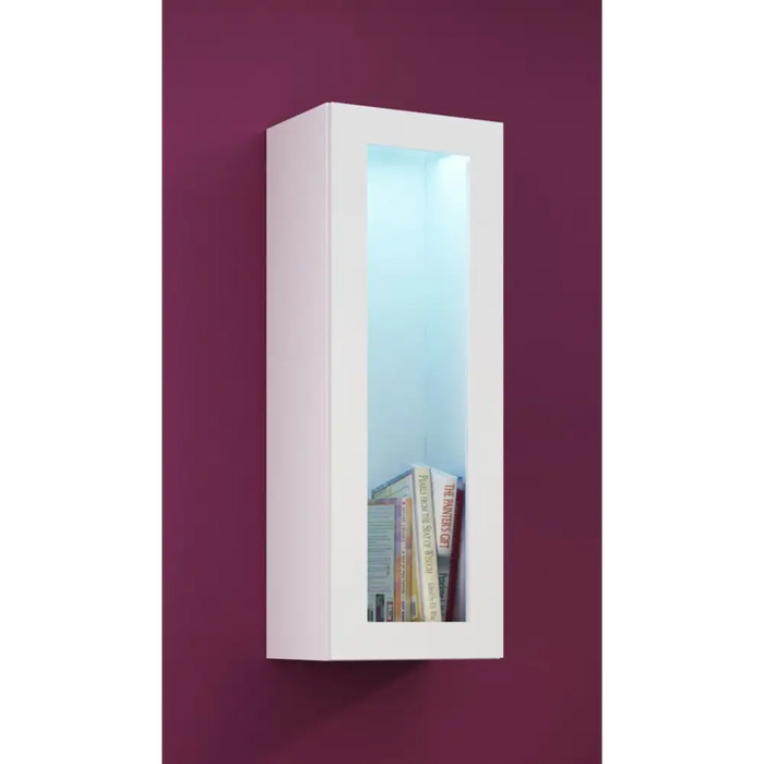 Cama Living room cabinet set VIGO NEW 11 white/white gloss - Modern wall unitsMES-NOW<<<Wall UnitsMES<<<ActionPL
