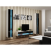 Cama Living room cabinet set VIGO NEW 12 white/black gloss - Modern wall unitsMES-NOW<<<Wall UnitsMES<<<ActionPL