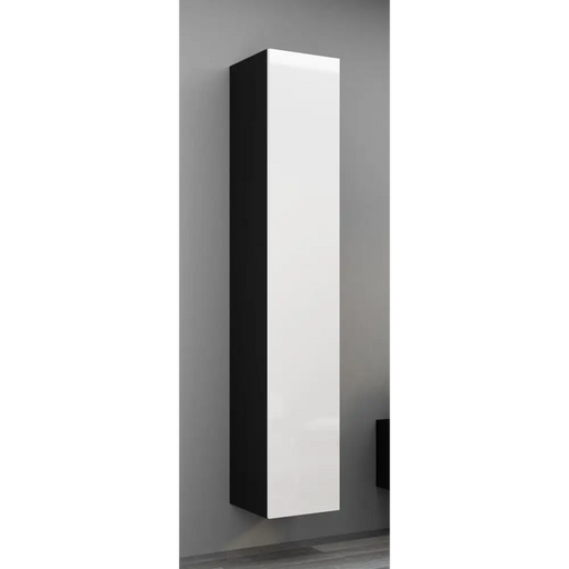 Cama Living room cabinet set VIGO NEW 13 black/white gloss - Modern wall unitsMES-NOW<<<Wall UnitsMES<<<ActionPL