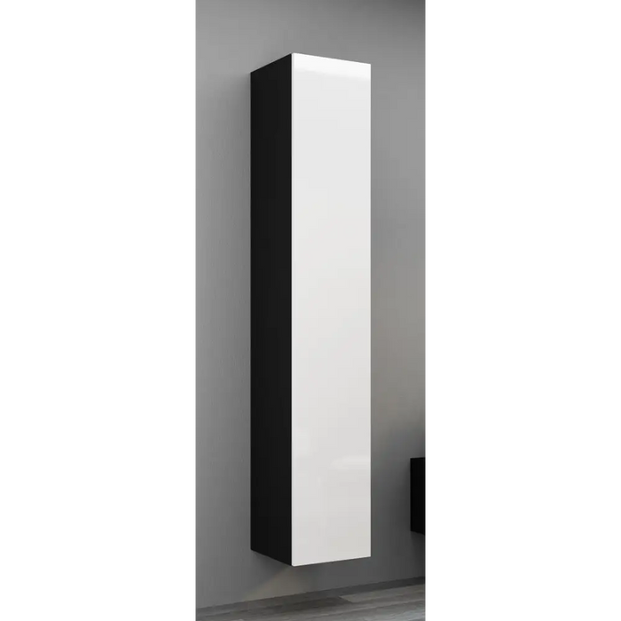 Cama Living room cabinet set VIGO NEW 13 black/white gloss - Modern wall unitsMES-NOW<<<Wall UnitsMES<<<ActionPL