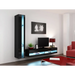 Cama Living room cabinet set VIGO NEW 8 black/black gloss - Modern wall unitsMES-NOW<<<Wall UnitsMES<<<ActionPL