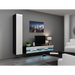 Cama Living room cabinet set VIGO NEW 9 black/white gloss - Modern wall unitsMES-NOW<<<Wall UnitsMES<<<ActionPL