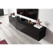 Cama Living room cabinet set VIGO SLANT 2 black/black gloss - Modern wall unitsMES-NOW<<<Wall UnitsMES<<<ActionPL