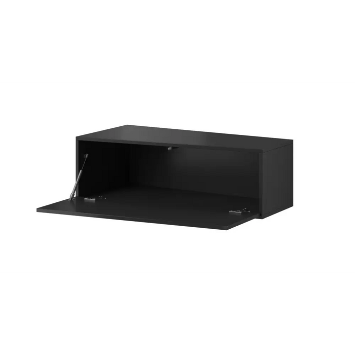 Cama Living room cabinet set VIGO SLANT 3 black/black gloss - Modern wall unitsMES-NOW<<<Wall UnitsMES<<<ActionPL