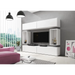 Cama living room furniture set ROCO 1 (4xRO1 + 2xRO4) white/white/white - Modern wall unitsMES-NOW<<<Wall