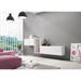 Cama living room furniture set ROCO 11 (RO1 + RO3 + RO4) white/white/white - Modern wall unitsMES-NOW<<<Wall