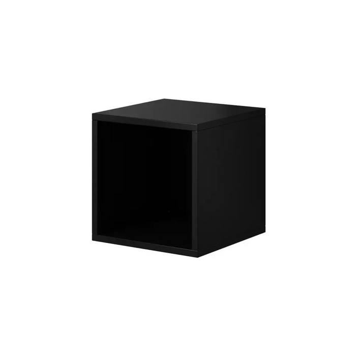 Cama living room furniture set ROCO 12 (RO1 + 3xRO6) black/black/black - Modern wall unitsMES-NOW<<<Wall