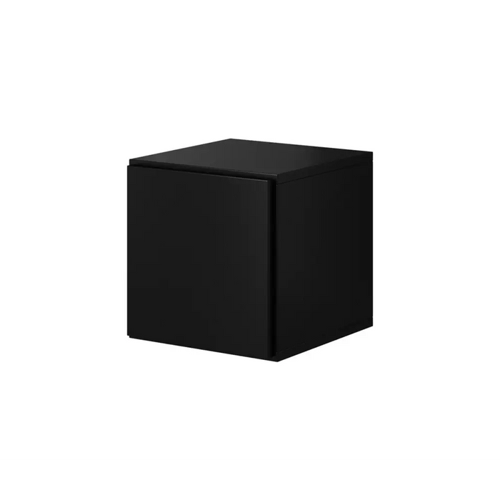 Cama living room furniture set ROCO 13 (RO1 + 3xRO5) black/black/black - Modern wall unitsMES-NOW<<<Wall