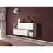 Cama living room furniture set ROCO 14 (2xRO1 + 2xRO6) white/black/white - Modern wall unitsMES-NOW<<<Wall
