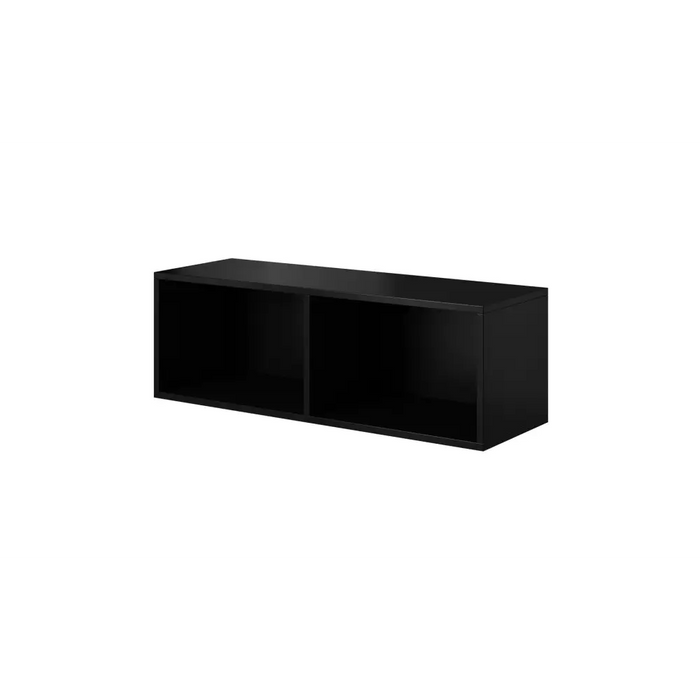 Cama living room furniture set ROCO 16 (RO1 + RO2 + RO3 + RO4) black/black/black - Modern wall unitsMES-NOW<<<Wall