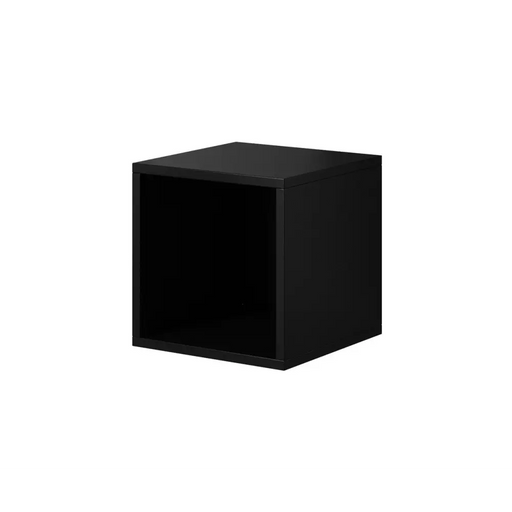 Cama living room furniture set ROCO 17 (2xRO3 + 2xRO6) black/black/white - Modern wall unitsMES-NOW<<<Wall