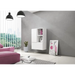 Cama living room furniture set ROCO 17 (2xRO3 + 2xRO6) white/white/white - Modern wall unitsMES-NOW<<<Wall