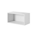 Cama living room furniture set ROCO 3 (2xRO3 + 2xRO4 + 2xRO1) white/white/black - Modern wall unitsMES-NOW<<<Wall
