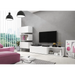 Cama living room furniture set ROCO 4 (RO1 + 2xRO3 + 2xRO4) white/white/white - Modern wall unitsMES-NOW<<<Wall