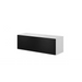 Cama living room furniture set ROCO 5 (RO1 + 2xRO4 + 2xRO5) white/white/black - Modern wall unitsMES-NOW<<<Wall