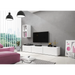 Cama living room furniture set ROCO 7 (3xRO3 + 2xRO6) white/white/white - Modern wall unitsMES-NOW<<<Wall