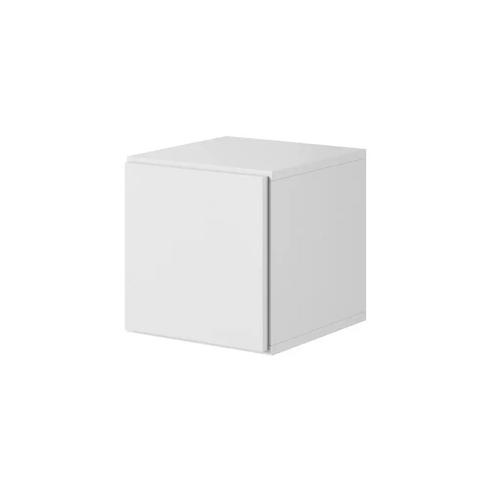 Cama living room furniture set ROCO 9 (RO1 + RO3 + 2xRO6 + 2xRO5) white/white/white - Modern wall unitsMES-NOW<<<Wall