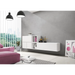 Cama living room furniture set ROCO 9 (RO1 + RO3 + 2xRO6 + 2xRO5) white/white/white - Modern wall unitsMES-NOW<<<Wall