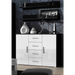 Cama living room sideboard UNI black/white gloss - Chests of drawers made of furniture
