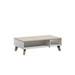 Cama LOTTA 110 coffe table white/sonoma oak - Wooden benches and tablesLIS-DRE<<<Benches and tablesLIS<<<ActionPL