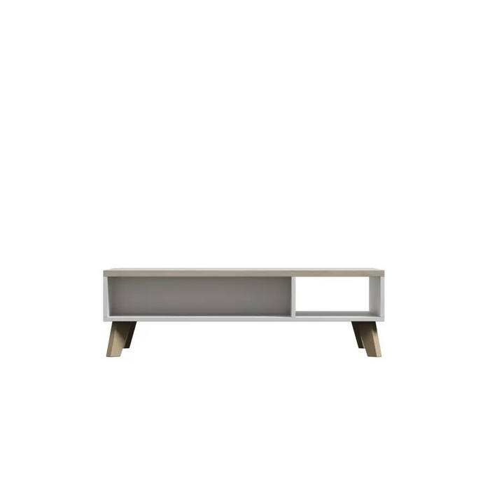 Cama LOTTA 110 coffe table white/sonoma oak - Wooden benches and tablesLIS-DRE<<<Benches and tablesLIS<<<ActionPL