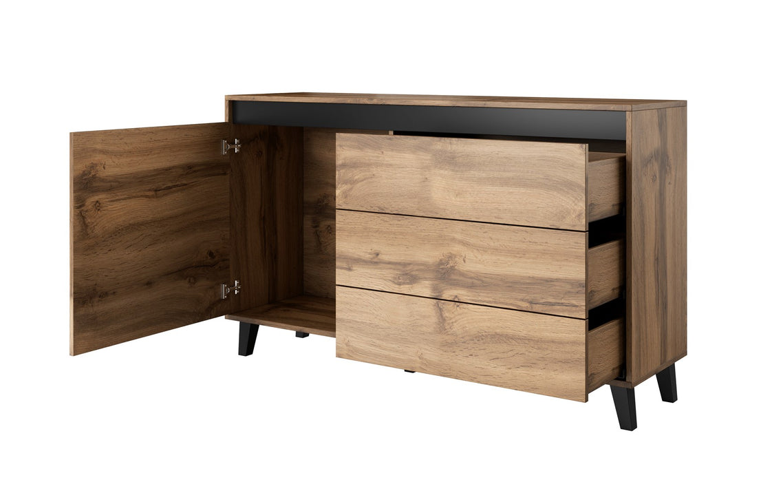 Cama chest of drawers NORD wotan oak/antracite