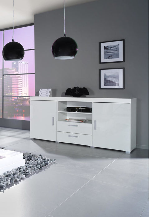 Cama sideboard SAMBA white/white gloss