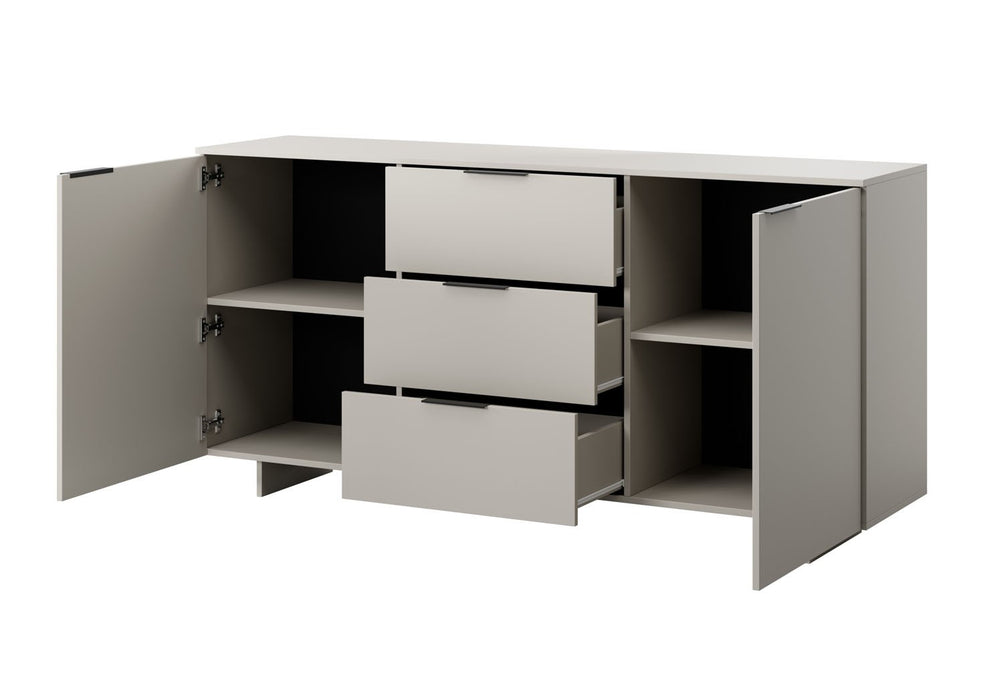 Cama 2D3S ALMA chest of drawers 180x41.5xH90 cashmere