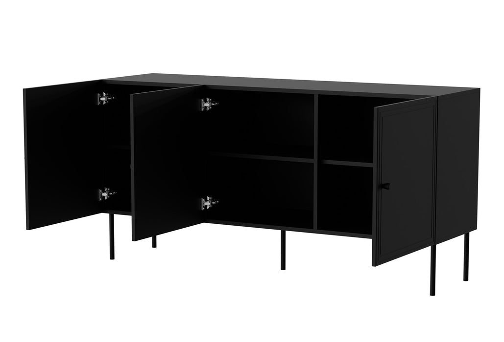 Cama 3D chest of drawers PALAZZO BIS 151x40x75 matte black