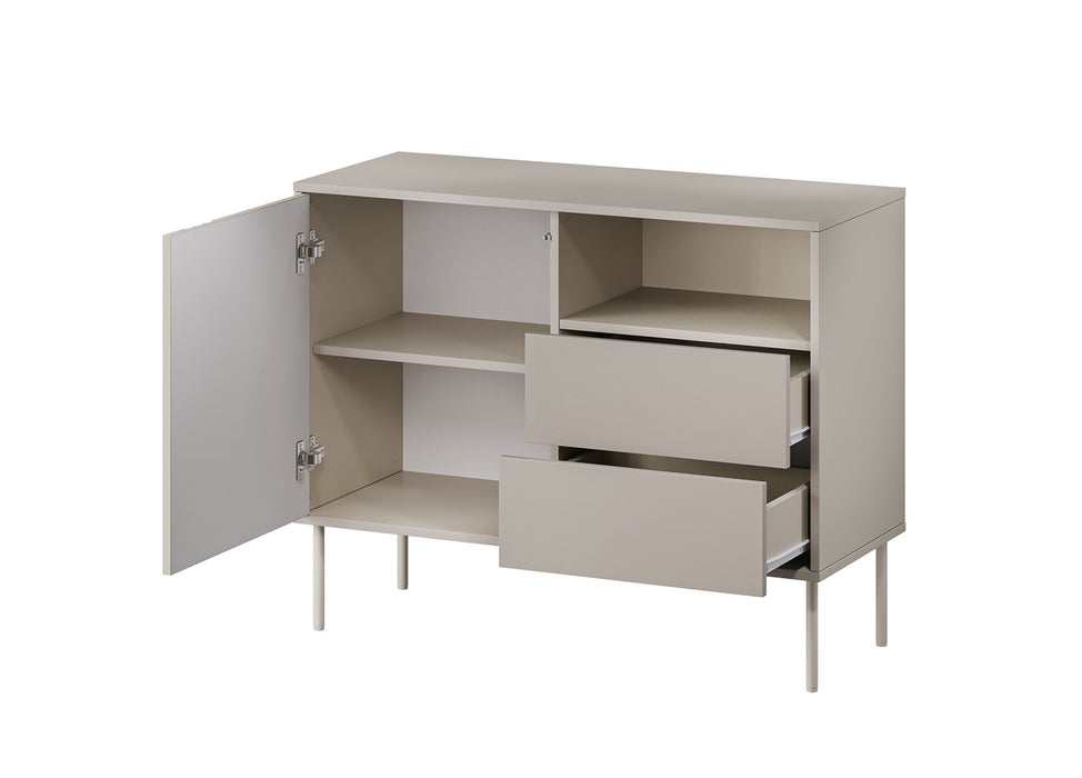 Cama 1D2S TRESSE chest of drawers 100x40x75 cashmere matt