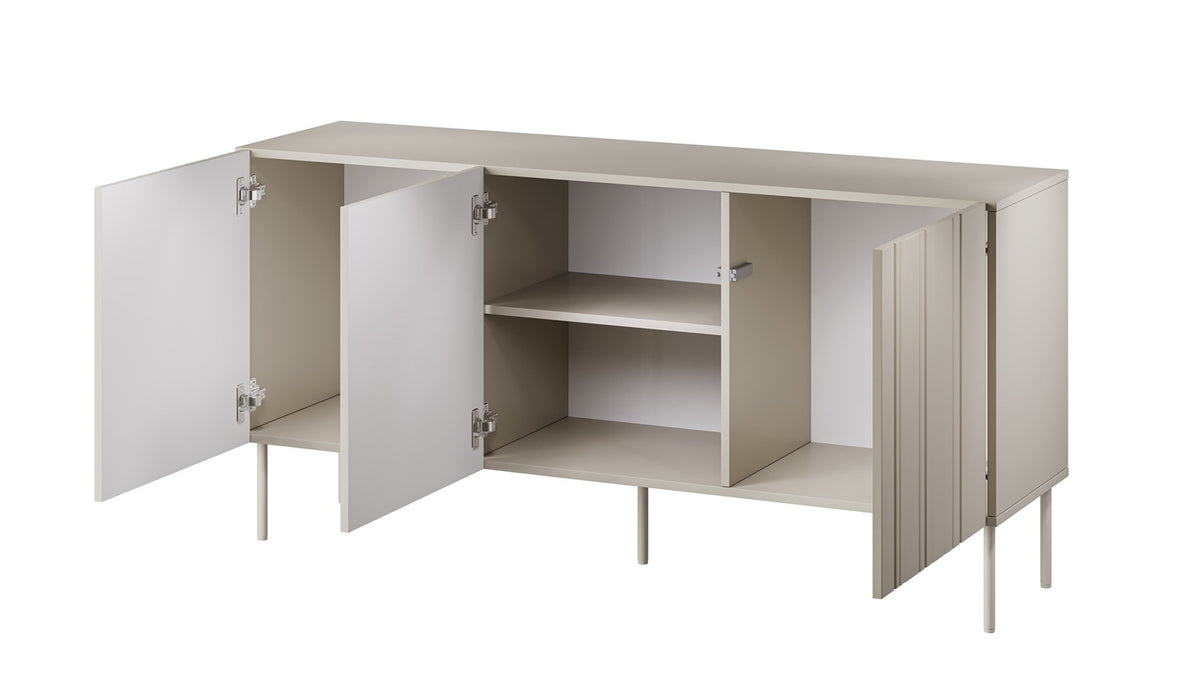 Cama Chest of drawers ISLA 150,5x40x75 cashmere matt