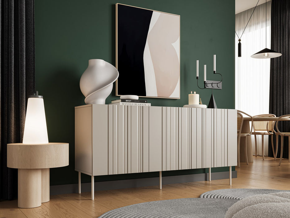 Cama Chest of drawers ISLA 150,5x40x75 cashmere matt