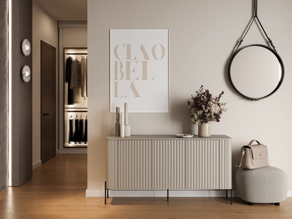 Cama VERA chest of drawers 150x40x80 cashmere matt