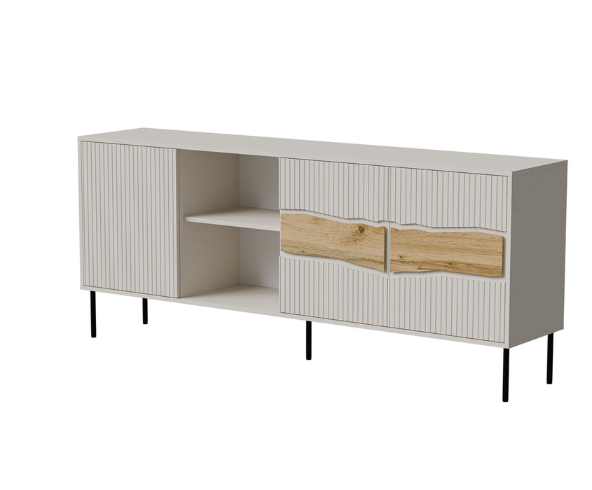 Cama INSERTO 3D1W chest of drawers 190x40x80 cashmere + LED