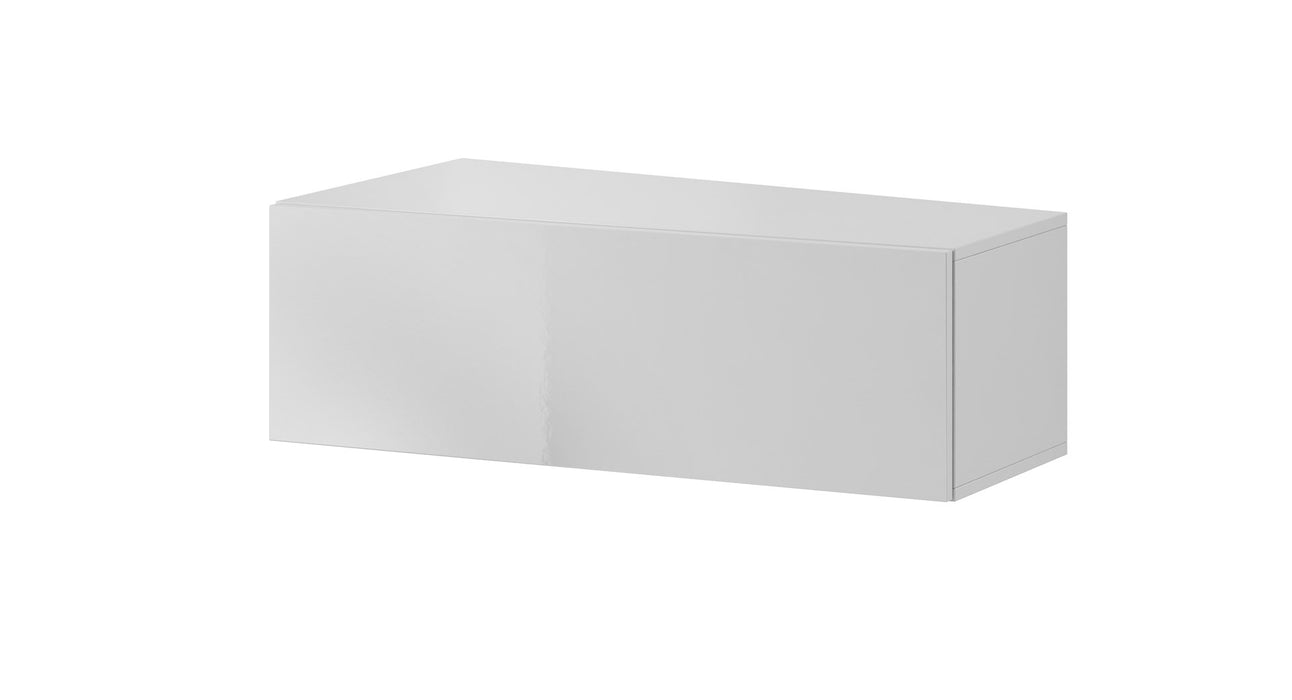 Cama Living room cabinet set VIGO SLANT 7 white/white gloss