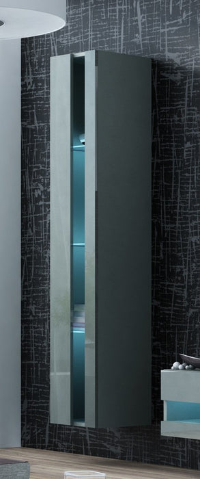 Cama Living room cabinet set VIGO NEW 12 grey/grey gloss