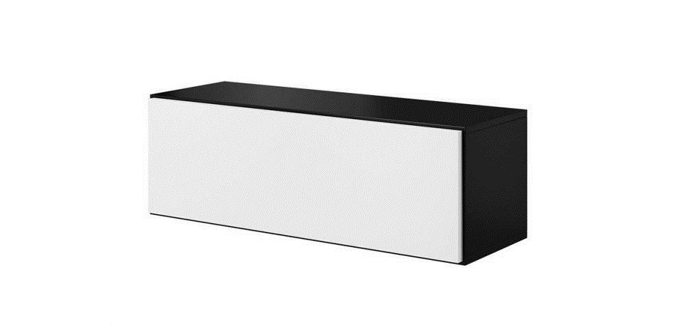 Cama living room furniture set ROCO 3 (2xRO3+2xRO4+2xRO1) black/black/white