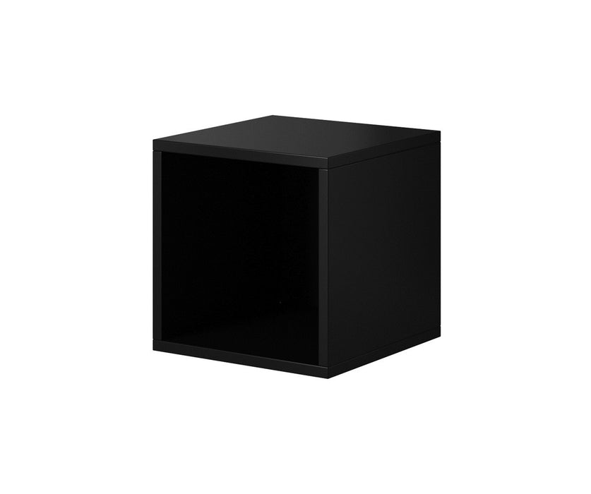 Cama living room furniture set ROCO 8 (2xRO3 + 4xRO6) black/black/black