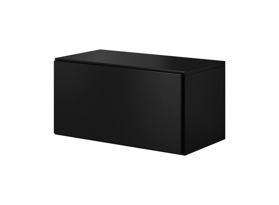 Cama living room furniture set ROCO 9 (RO1+RO3+2xRO6+2xRO5) black/black/black