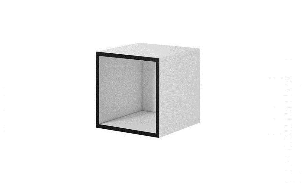 Cama living room furniture set ROCO 19 (4xRO3 + 4xRO6) white/black/white