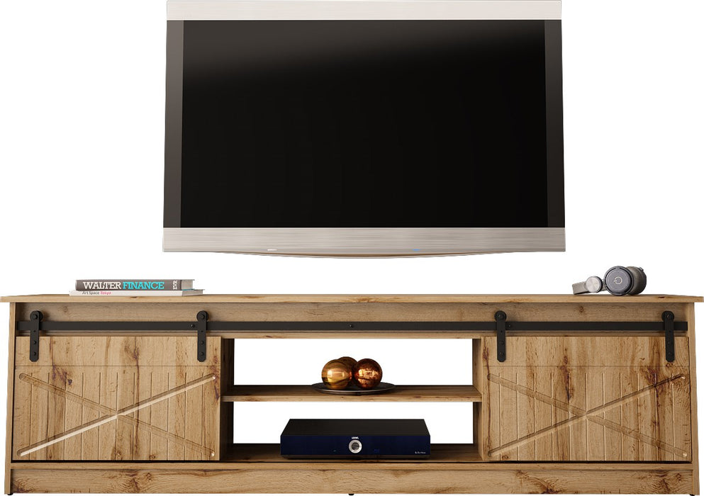 RTV GRANERO cabinet 200x56.7x35 oak wotan