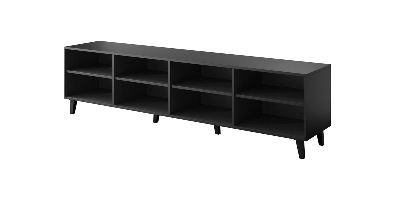 RTV cabinet ETNA 200x42x52 matte black