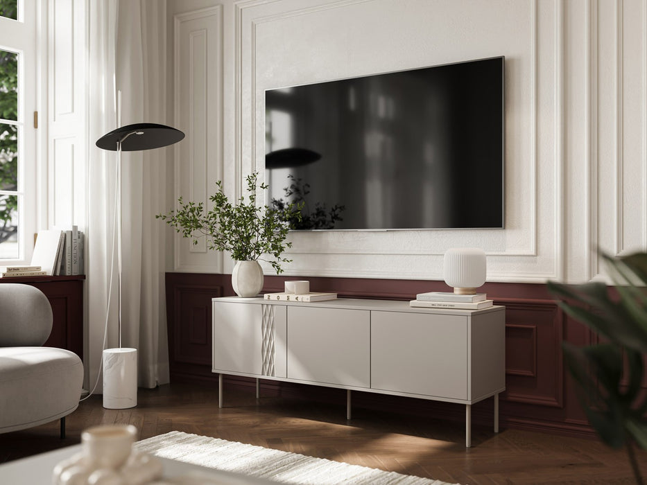 Cama 3D RTV cabinet TRESSE 150x40x55 cashmere matt