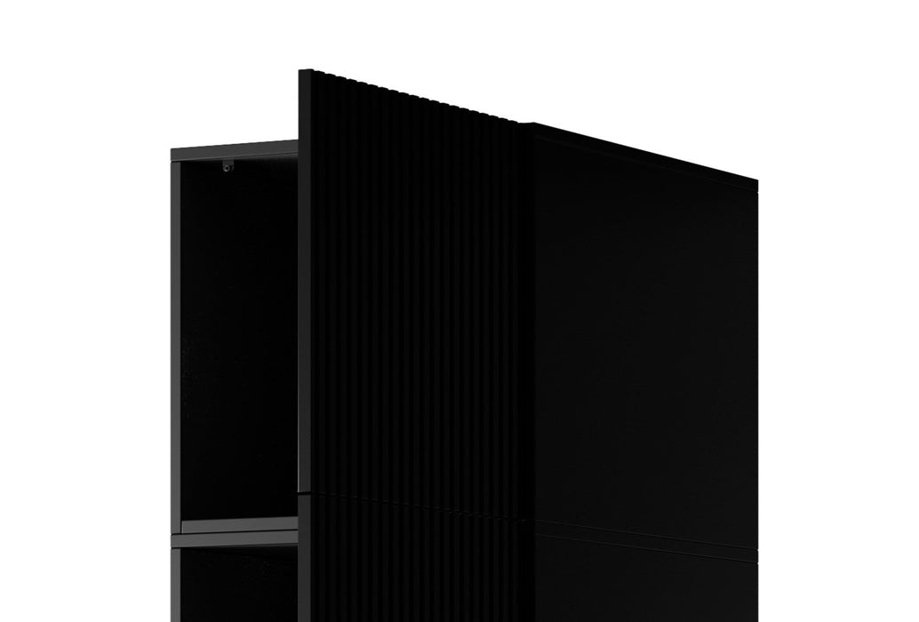 Wardrobe PAFOS 1D BASE 45x55,5x45 Black matt