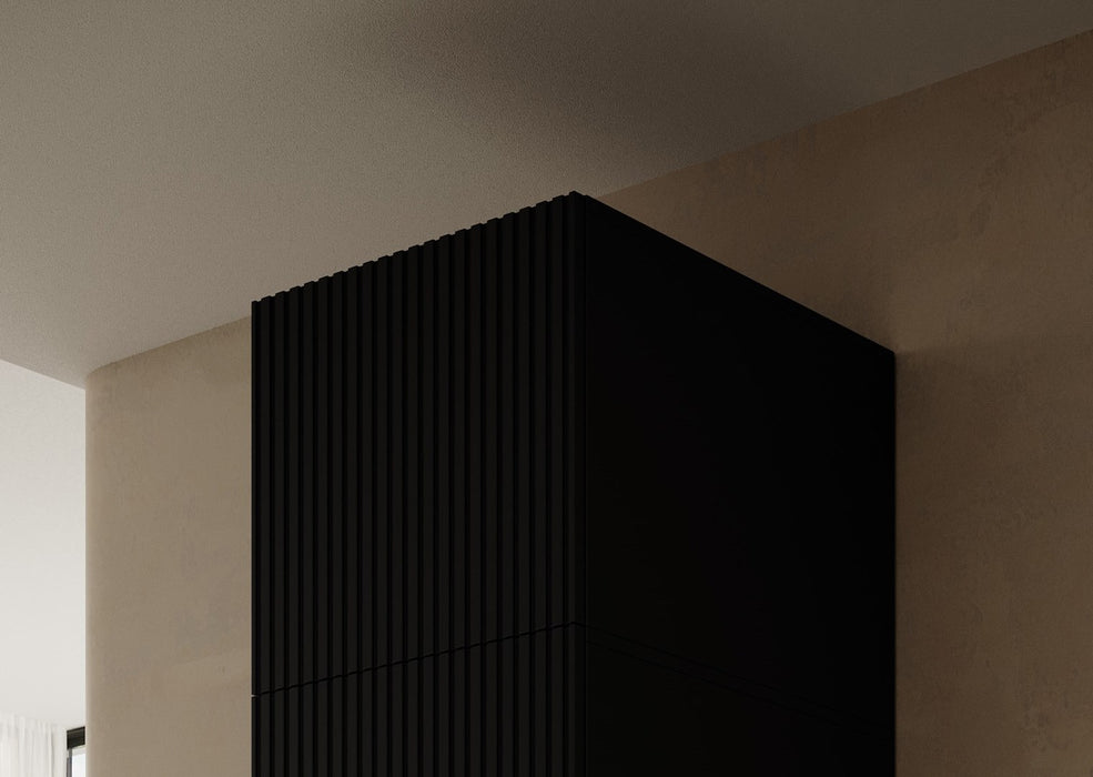 Wardrobe PAFOS 1D BASE 45x55,5x45 Black matt