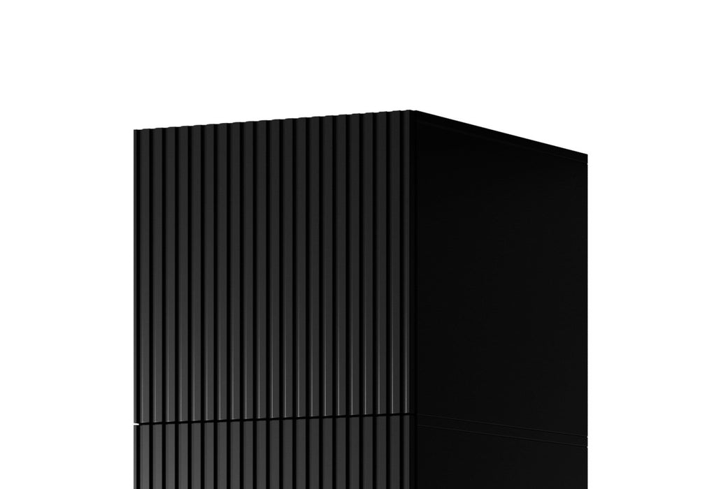 Wardrobe PAFOS 1D BASE 45x55,5x45 Black matt
