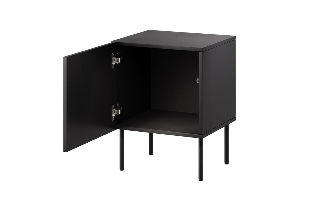 Cama Bedside table 2 pcs ISLA 44,5x40x59 black matt