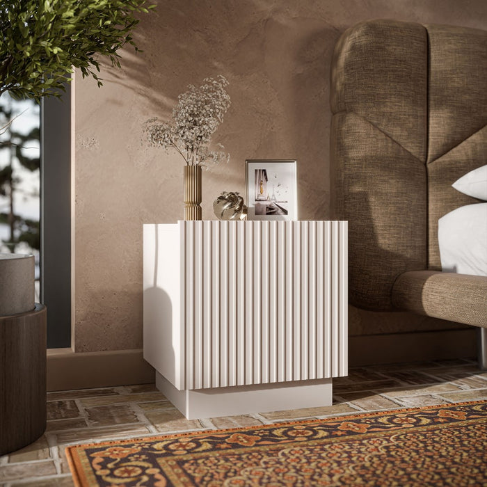 Cama Bedside cabinet, 2 pcs. LIVERTI 45x42x47 cashmere