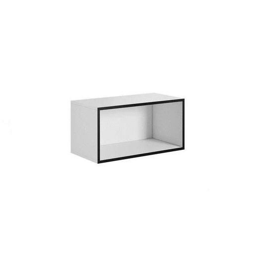 Cama open storage cabinet ROCO RO4 75/37/37 white/black - Wooden shelvesRGA-DRE<<<ShelvesRGA<<<ActionPL