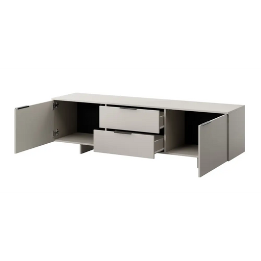 Cama RTV 2D2S ALMA cabinet 180x41.5xH55 cashmere - TV cabinets made of furniture boardSTV-ZPM<<<TV